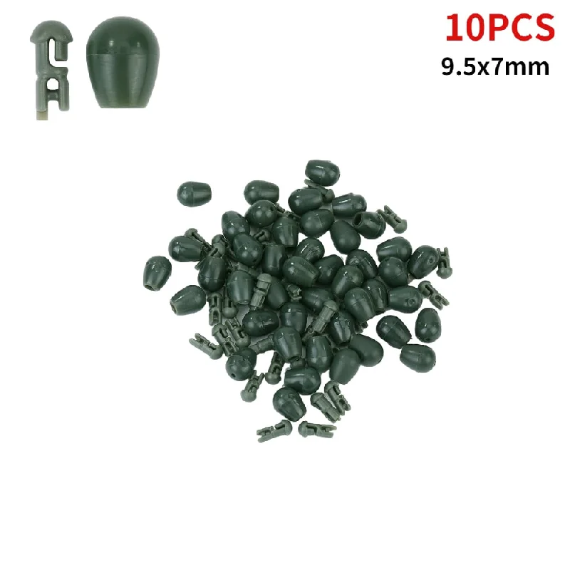 10pcs Green 9.5x7mm