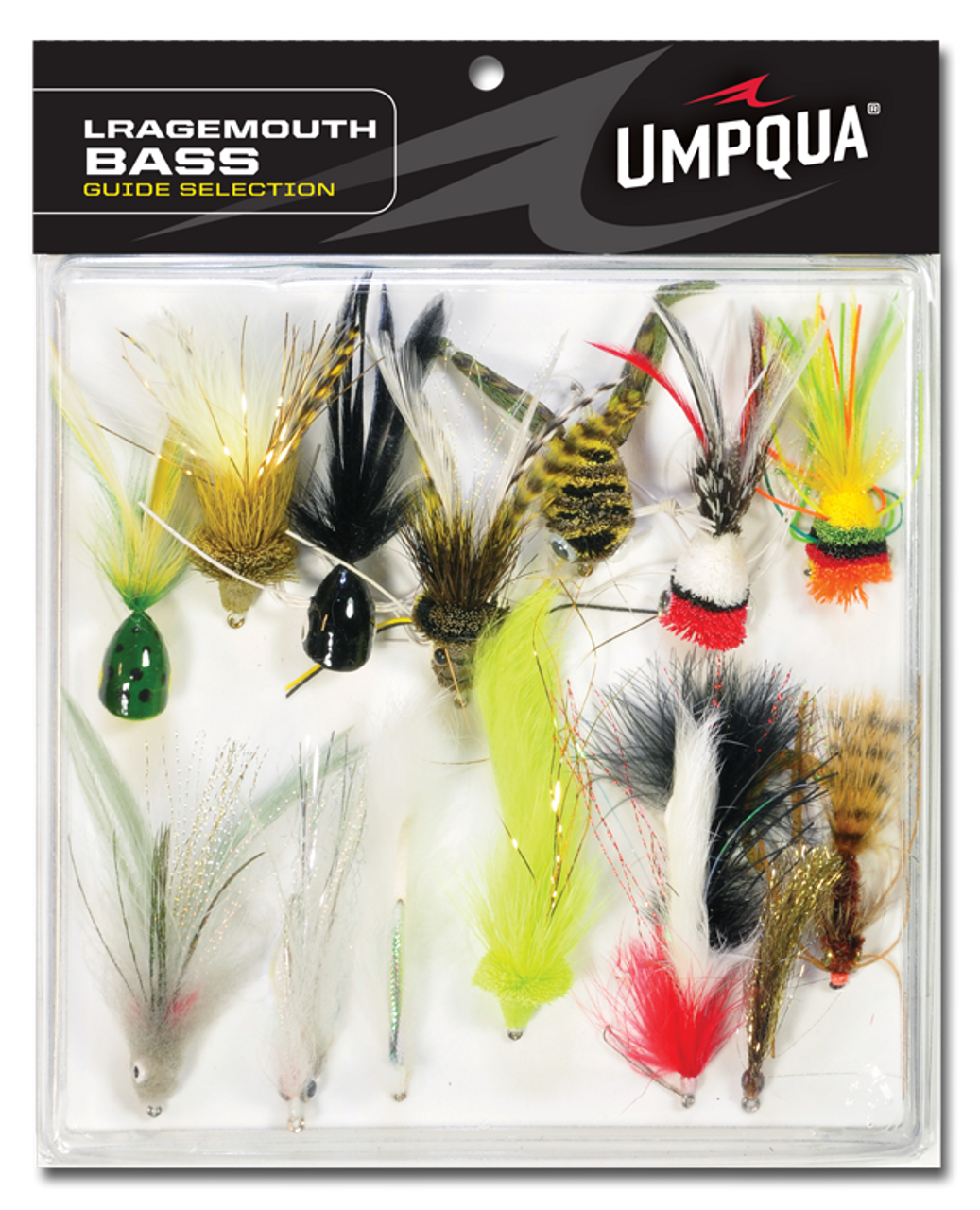 Fishing reel line case-Umpqua Largemouth Bass Deluxe Selection