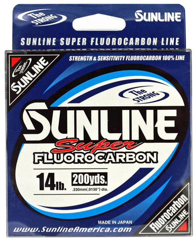 Fishing tackle slim tray-Sunline Super Fluorocarbon 200 Yards