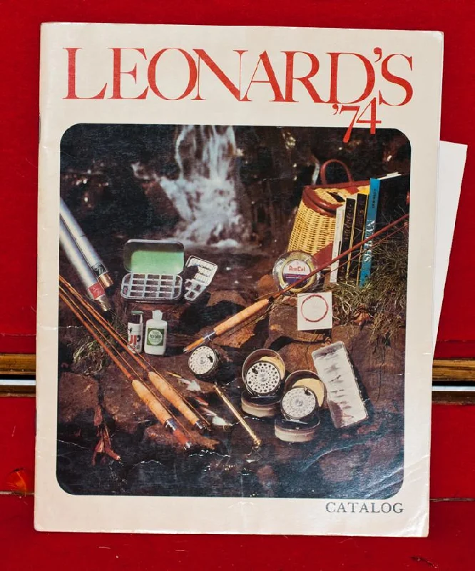 Fishing bait chilling case-Leonard Rod Co. 1974 Catalog