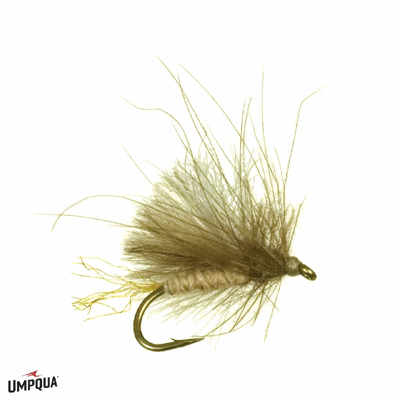 Fishing line knot case-Corn-Fed Caddis