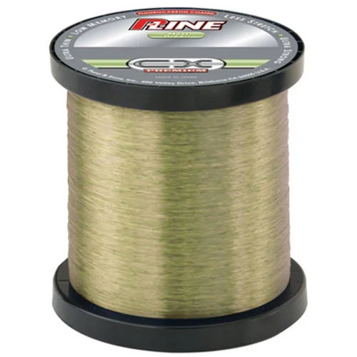 Fishing bait slicing case-P-Line CX Premium Fishing Line - 3000 Yards - Moss Green - 10 Lb.