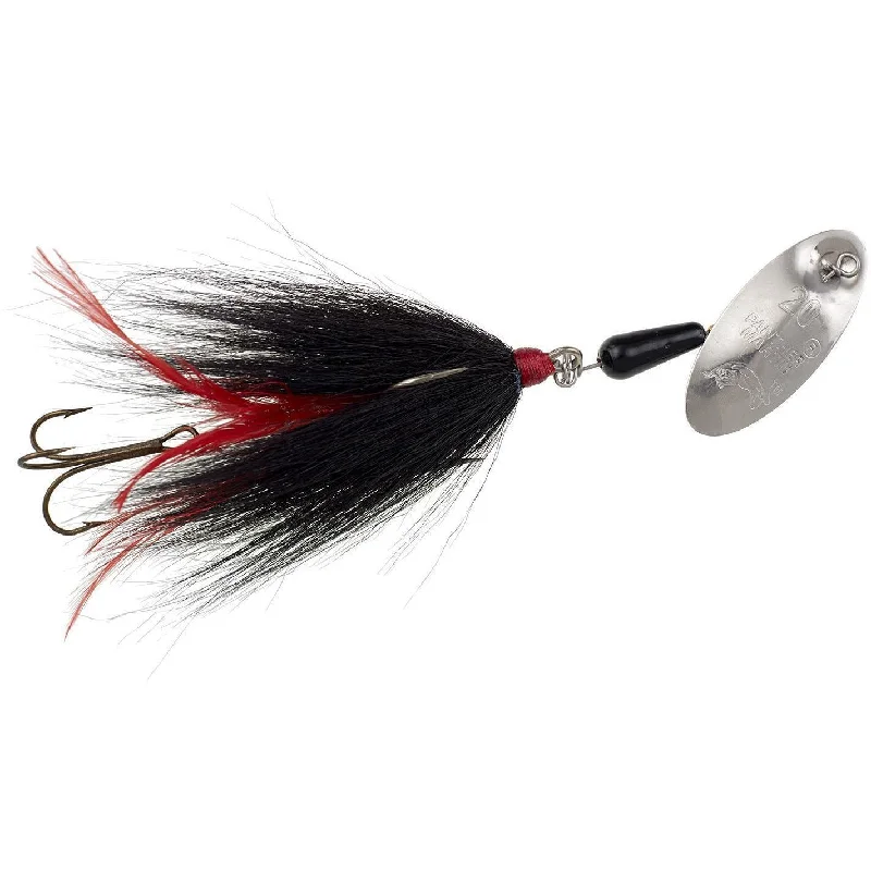 Fishing pliers jaw clamp-Panther Martin Big Eye Muskie Lure 1-1/4 Oz Size 22 Spinner Nickel Black Red