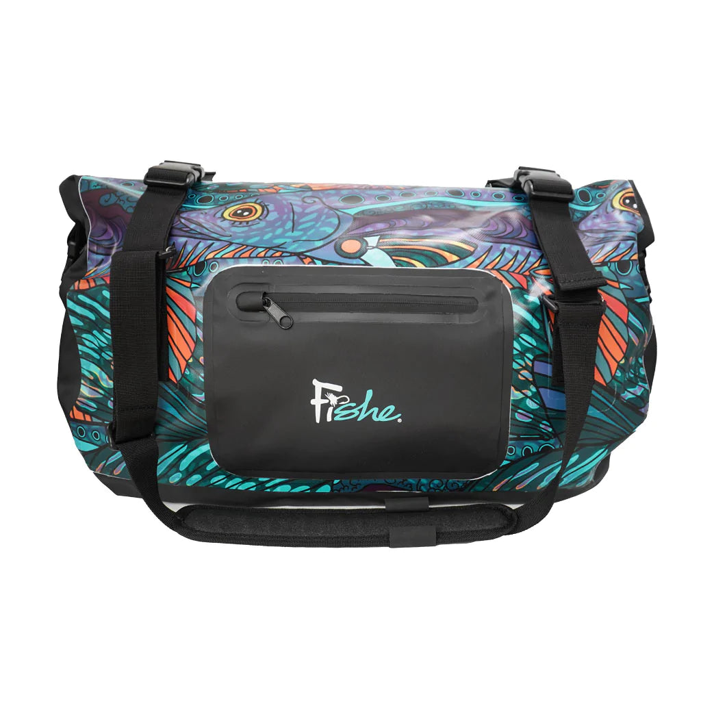 Fishing tackle multi-layer tray-FisheWear Groovy Grayling Duffel Dry Bag