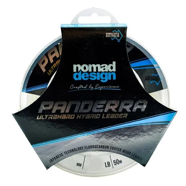 Fishing reel spool clamp-Nomad Panderra Ultrahard Hybrid Leader