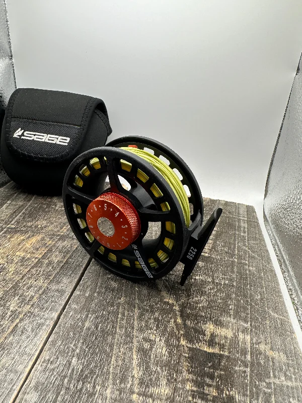 Fishing rod angle tray-Sage 2250 Fly Reel- (used)