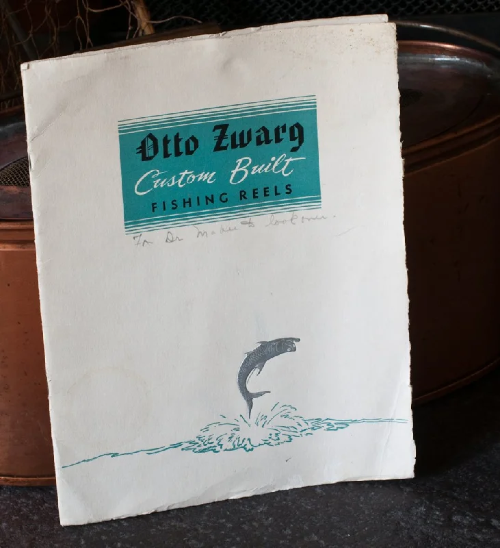 Fishing hook tension tray-Zwarg, Otto - Reel Catalog and other ephemera