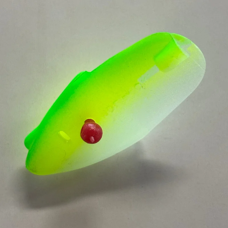 Fishing bait sealing case-Oki JDF -253 Yellow Green Mist