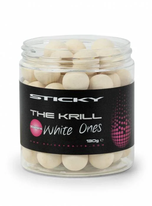 Fishing bait mixing case-Sticky Baits The Krill White Ones Wafters