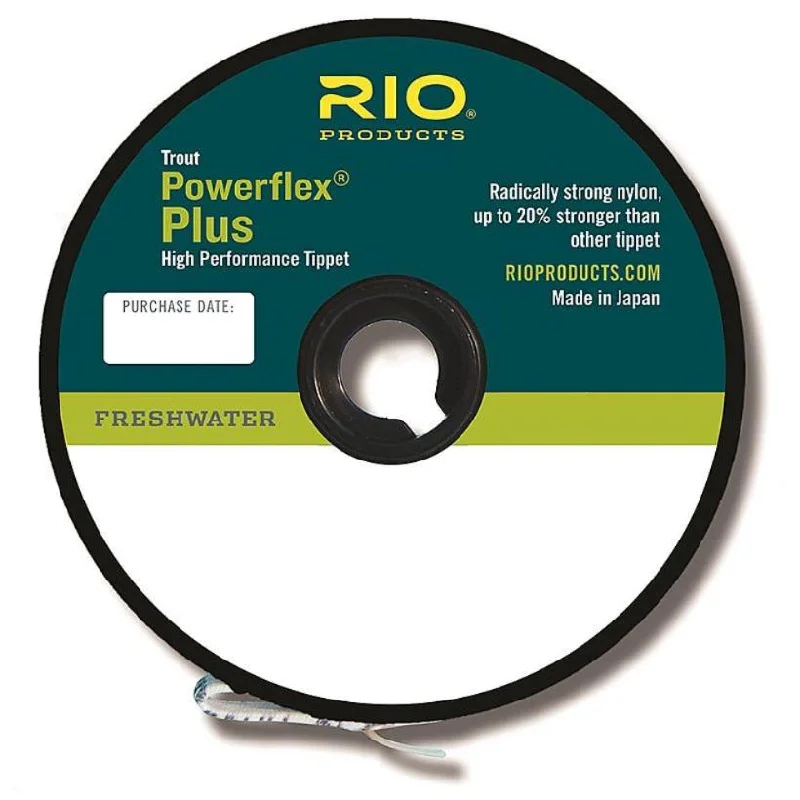 Fishing hook threading clamp-Rio Powerflex Plus Tippet Fly Fishing Line