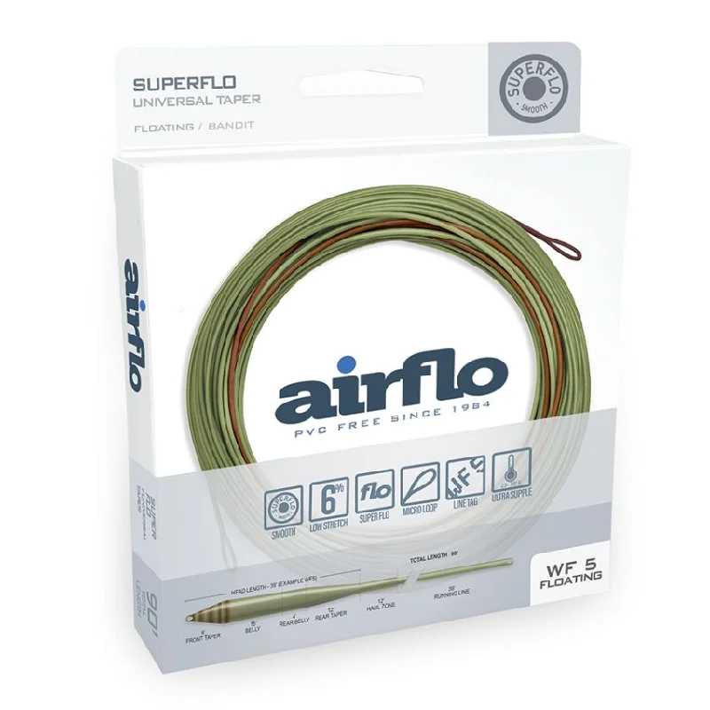 Fishing line splice clamp-Airflo Superflo Smooth Universal Taper Fly Line