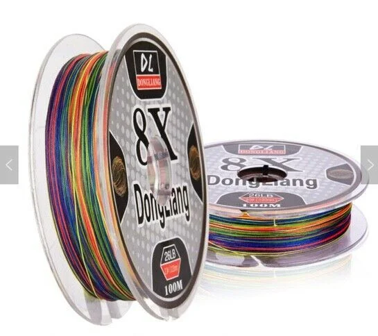 Fishing line knot case-18lb Braid 8 Strand 100M Fishing Line