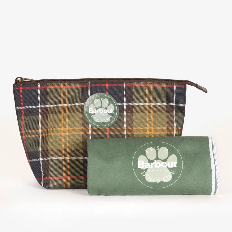 Fishing line braid clamp-Barbour Dog Wash Bag