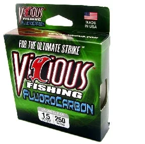 Fishing rod balance clamp-Vicious Fluorocarbon Clear Line 200yd 10lb