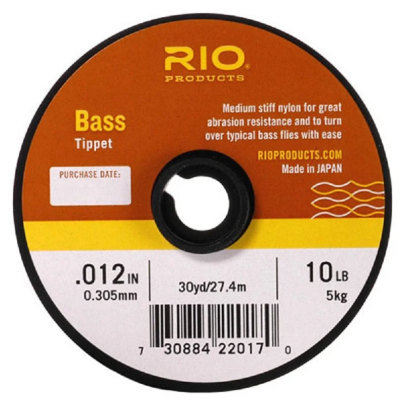 Fishing tackle multi-layer tray-Rio Bass Tippet Fly Fishing Line