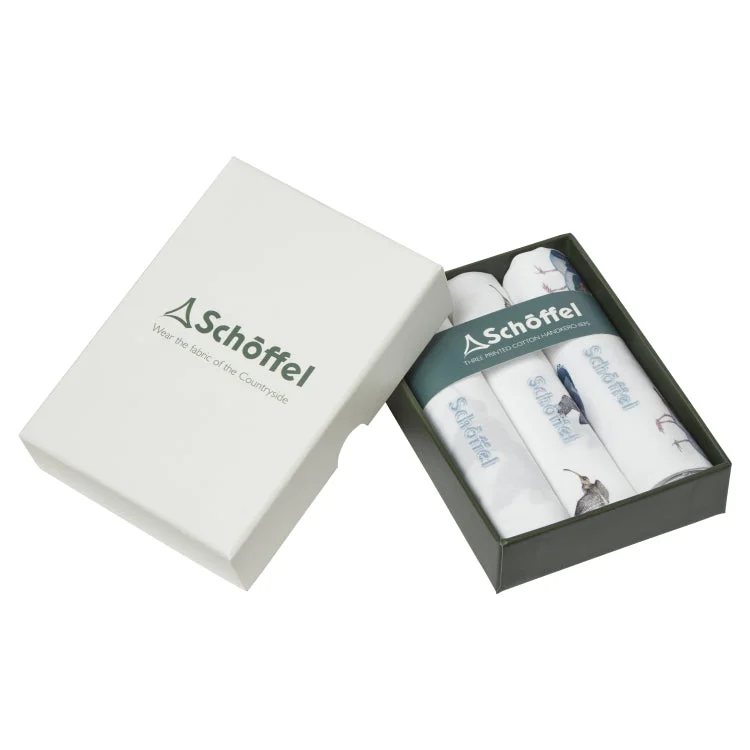 Fishing tackle multi-layer clamp-Schoffel Handkerchief Box Set - Owen Williams Print