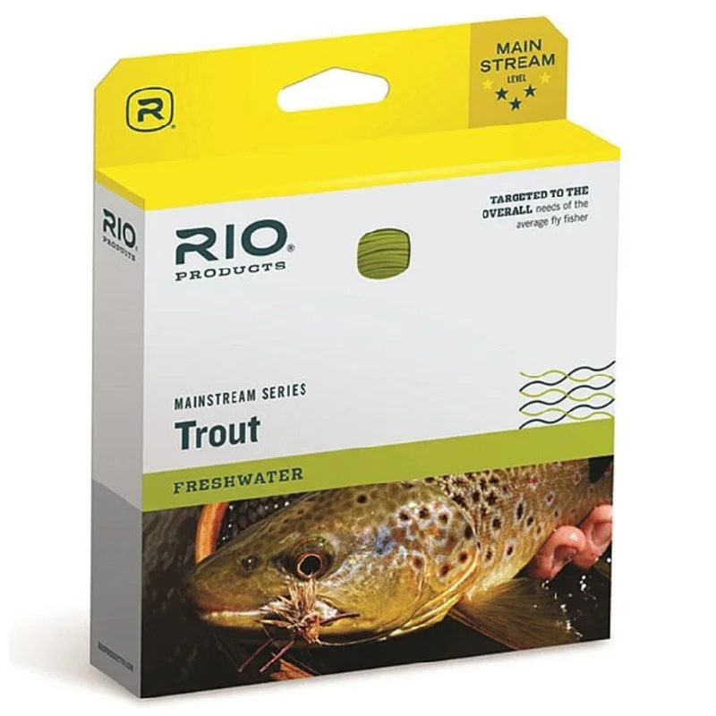 Fishing line spool balancer-Rio Mainstream Trout Fly Fishing Line