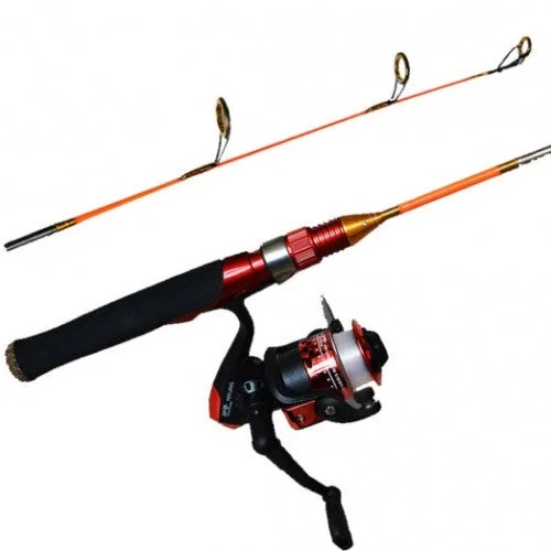 Fishing reel drag case-Two Section Ice Fishing Rod Super light