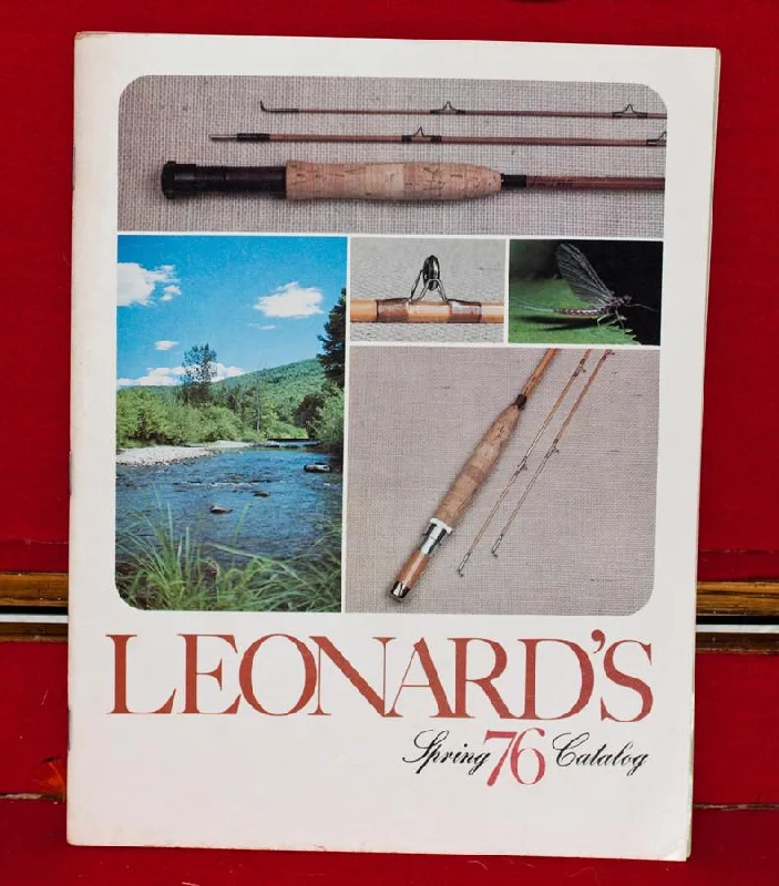 Fishing line braid tray-Leonard Rod Co. 1976 Catalog