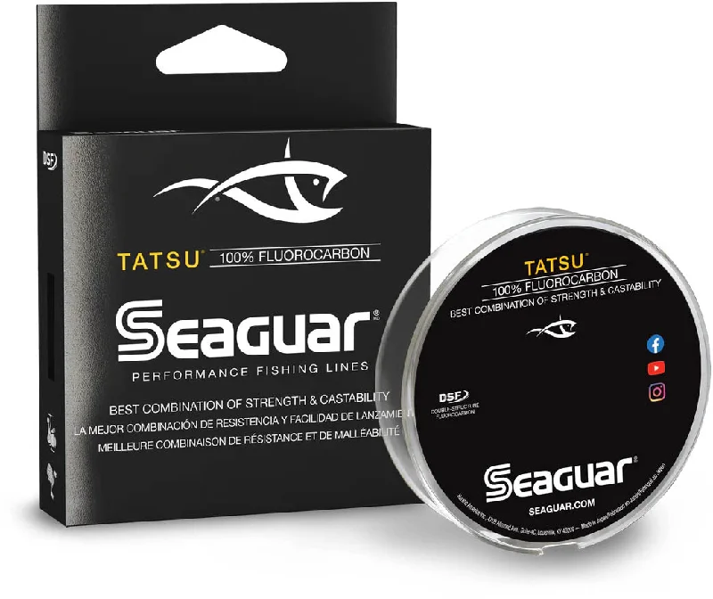 Fishing hook threading tray-Seaguar Tatsu Fluorocarbon Fishing Line 200 Yards