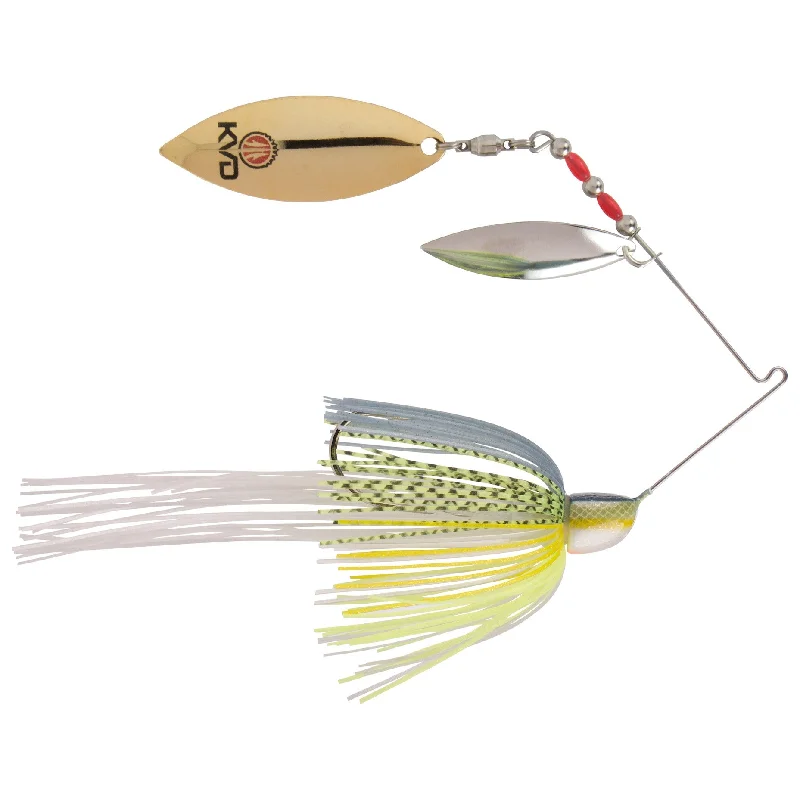 Fishing tackle multi-layer tray-Strike King Finesse KVD Spinnerbait 1/2oz Chart Sexy Shad