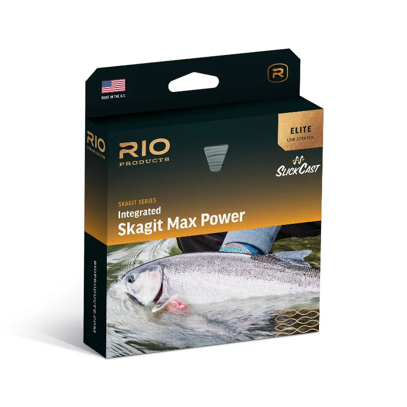 Fishing hook tension clamp-Rio Elite Integrated Skagit Max Power