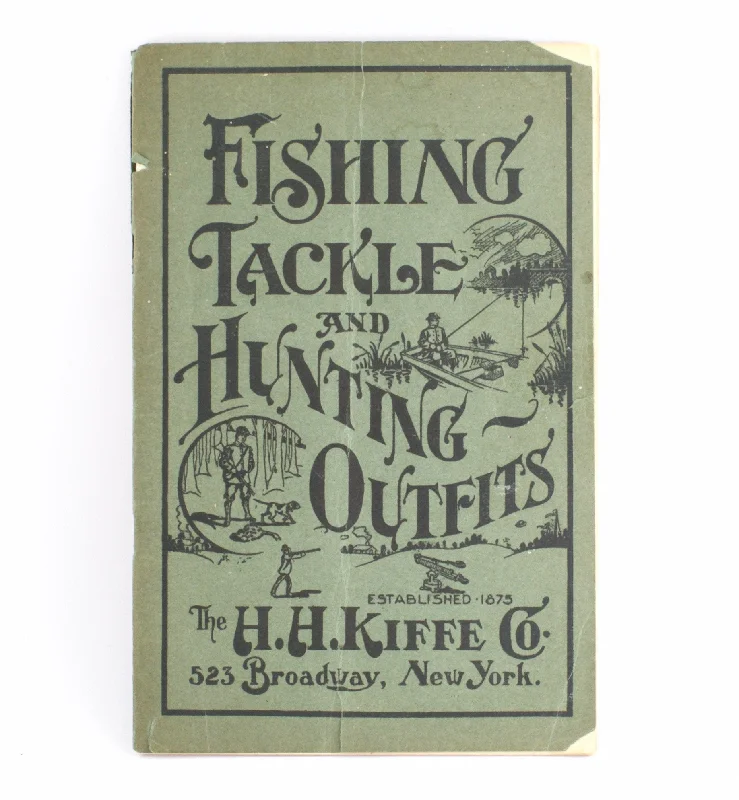 Fishing hook threading tray-H.H. Kiffe Co. Fishing/Hunting Catalog - 1925