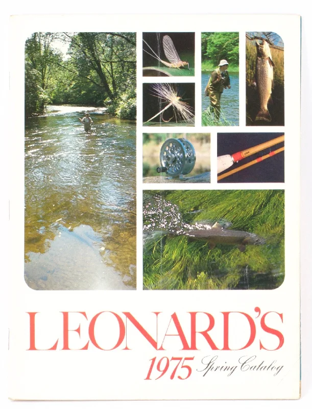 Fishing rod rotating case-Leonard Rod Co. 1975 Catalog