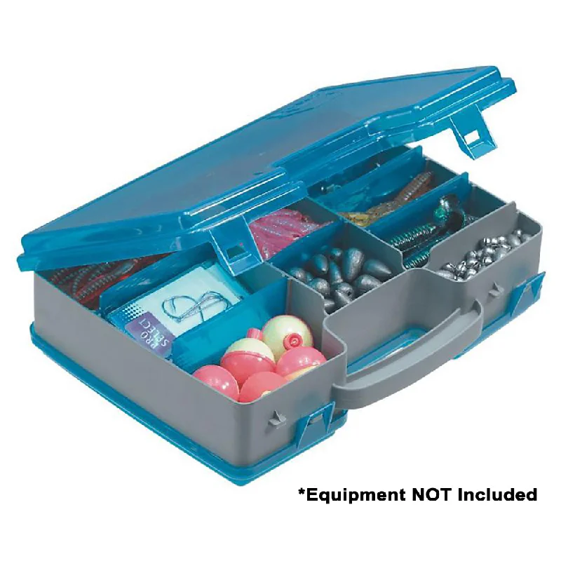 Fishing bait shaping case-Storage Box with 16 to 26 Compartments, Plastic, 3" H X 8.38 in W