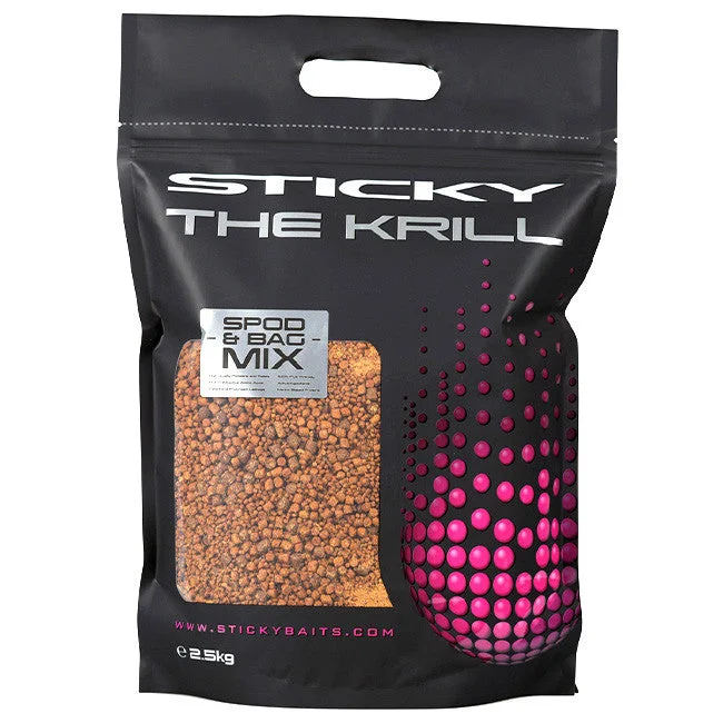 Fishing hook tension gauge-Sticky Baits The Krill Spod & Bag Mix 2.5kg