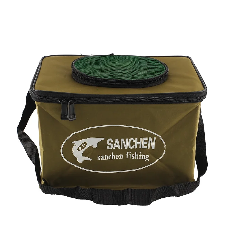 Fishing rod rotating tray-Fish Bucket Tackle Box