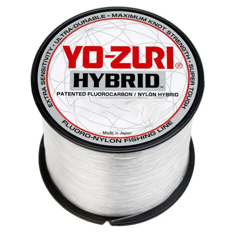 Fishing rod angle clamp-Yo-Zuri Hybrid Clear 600 Yards Co-Polymer Monofilament Fishing Line