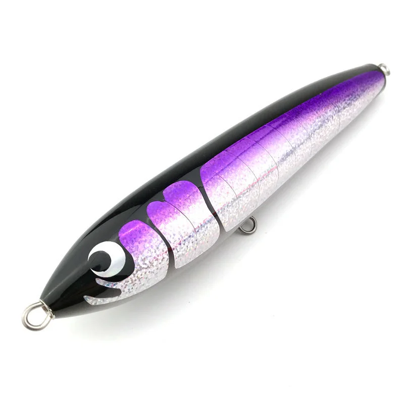 Fishing rod rotating mount-80g 90g Handmade Wood Fishing Lure Lure Sea Fishing Boat Fishing Pencil