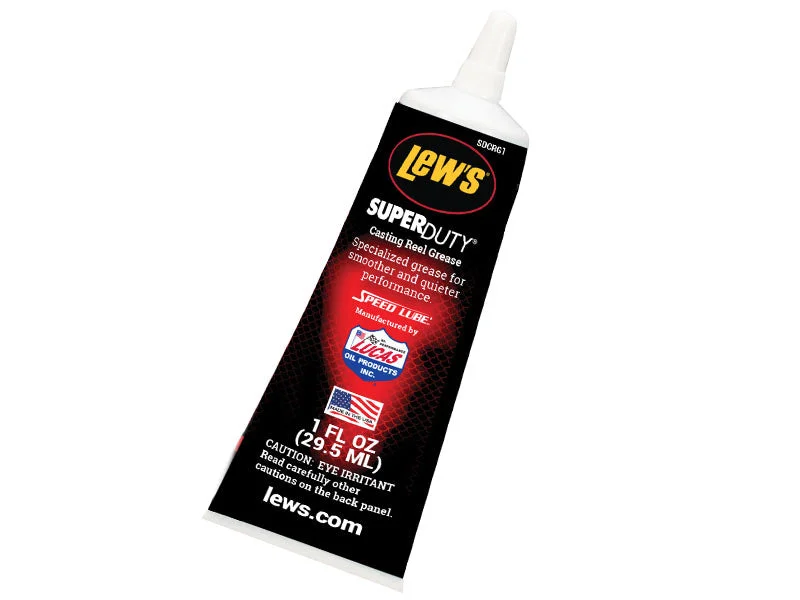 Fishing pliers steady grip-Lews Super Duty Casting Reel Grease 1oz