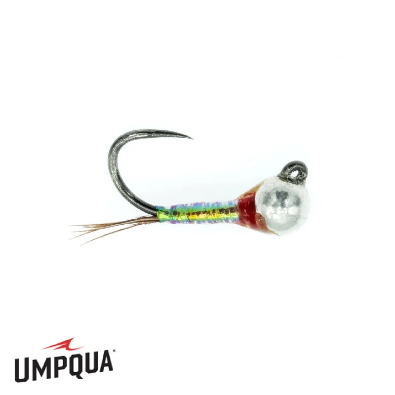 Fishing line braid clamp-Tungsten Rainbow Warrior Perdigon