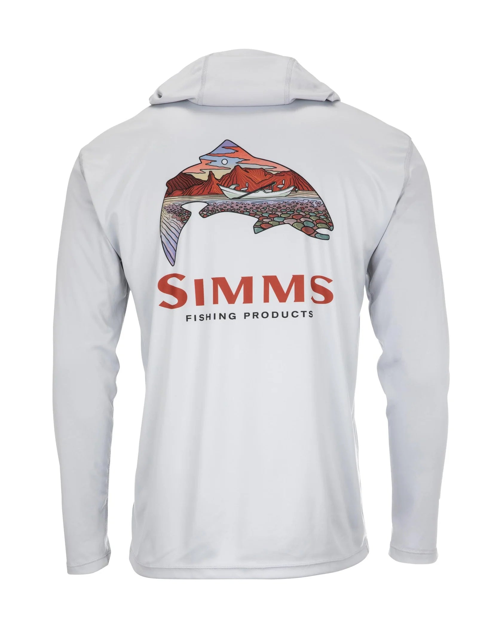 Fishing bait sealing tray-Simms Tech Hoody Artist Series