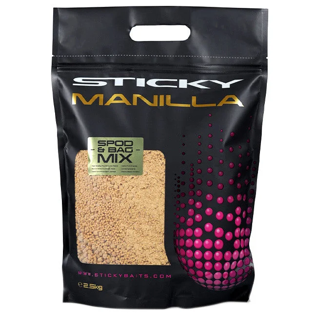 Fishing line loop tray-Sticky Baits Manilla Spod & Bag Mix 2.5kg