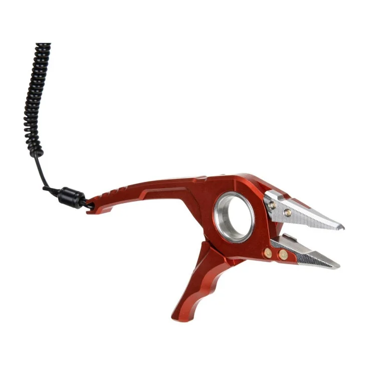 Fishing bait sealing clamp-Simms Flyweight Pliers - Simms Orange