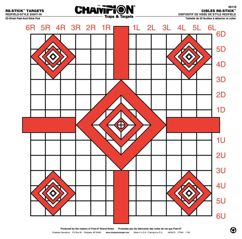 Fishing bait chilling clamp-Re-Stick Targets