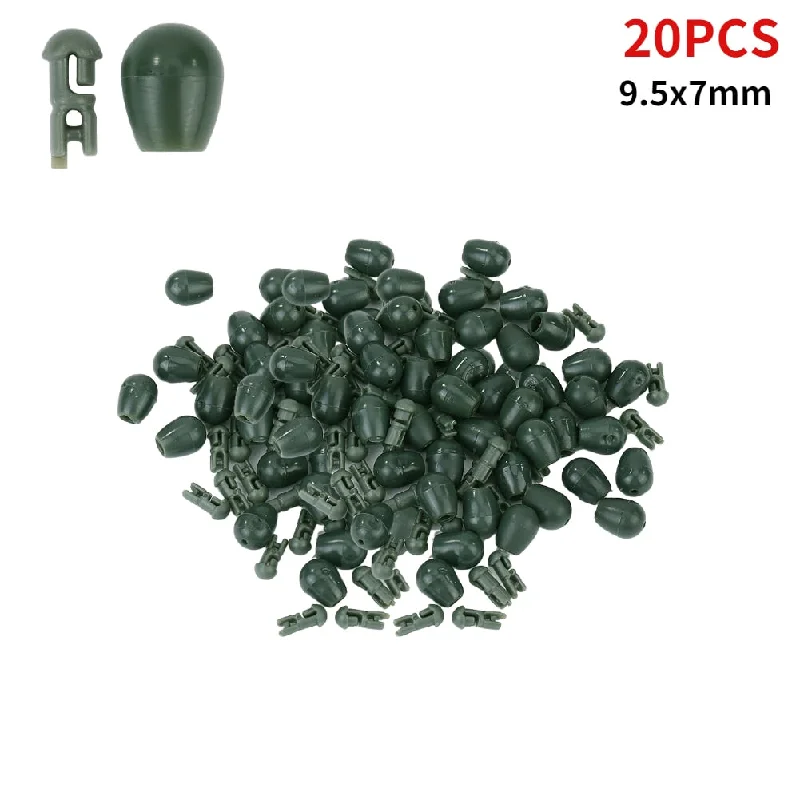 20pcs Green 9.5x7mm