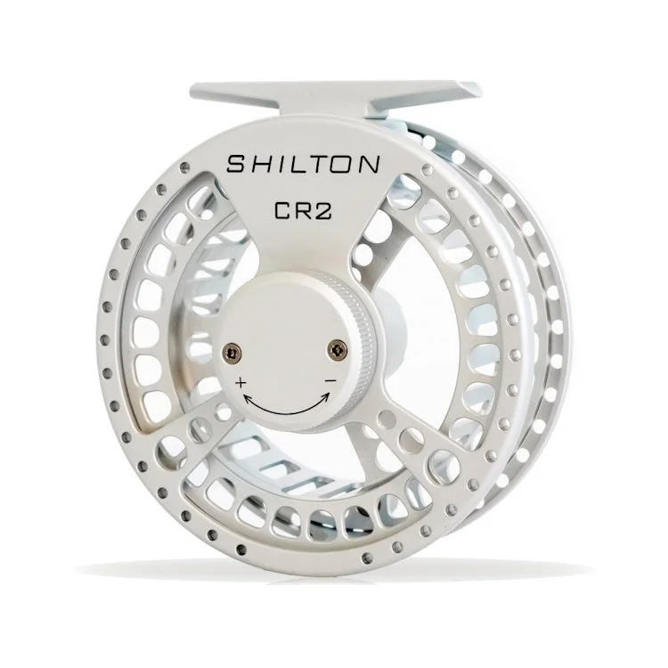 Fishing line twist tray-Shilton CR Series Fly Reels - Titanium