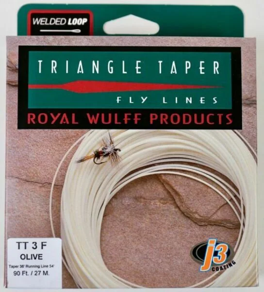 Fishing line braid clamp-Royal Wulff Triangle Taper Floating Fly Line (WF)