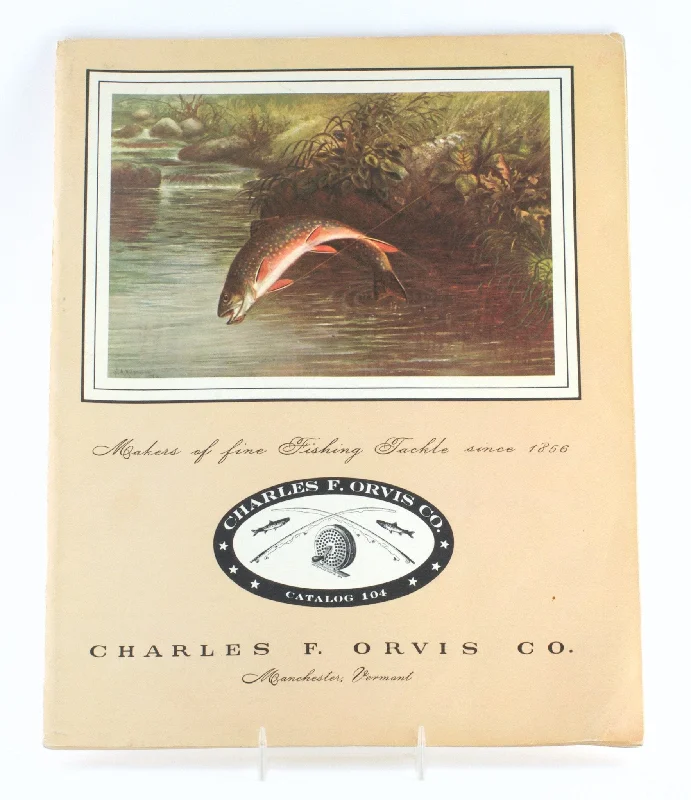 Fishing line braid tray-Orvis Fishing Tackle Catalog - 1960