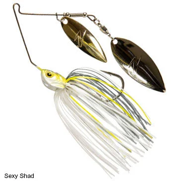 Fishing tackle waterproof clamp-Z-MAN SlingbladeZ Spinnerbait 3/8oz Wil/Wil Sexy Shad