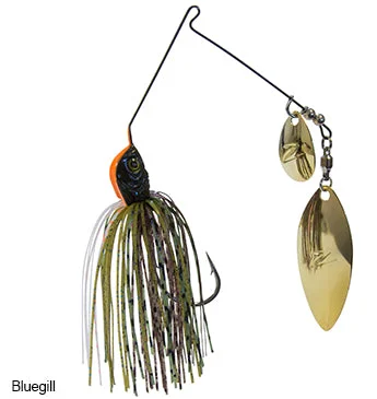 Fishing bait drying clamp-Z-MAN SlingbladeZ Spinnerbait 1/2oz Wil/Col Bluegill