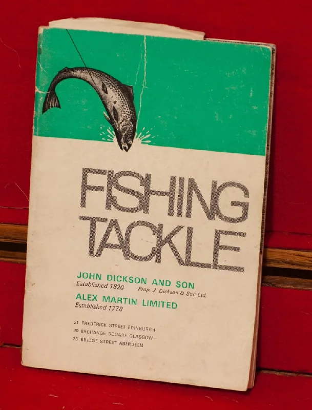 Fishing tackle multi-layer tray-John Dickson / Alex Martin Ltd. Fishing Tackle Catalogue 1968