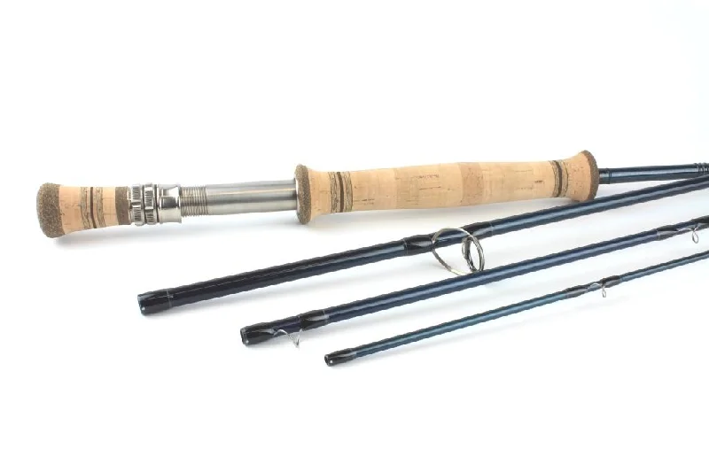 Fishing hook bending clamp-CF Burkheimer 9'0" 9 wt 4 pc Saltwater Fly Rod (990-4)