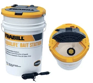 Fishing rod fixed case-Frabill Aeration Bait System 6 Gallon