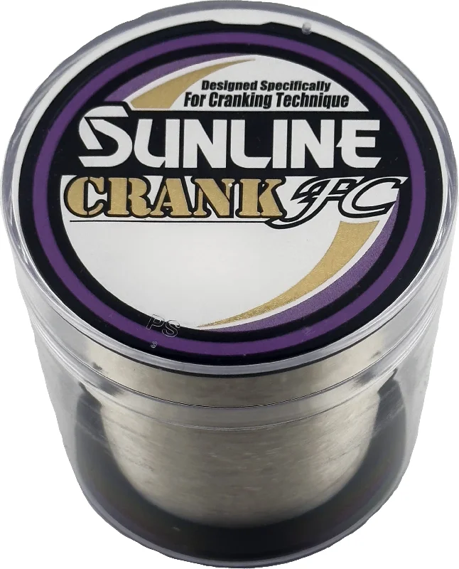 Fishing rod angle tray-Sunline Crank FC Fluorocarbon Line - 660 Yard Spools