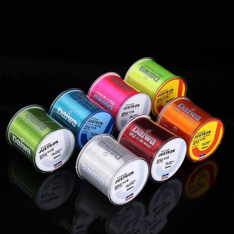 Fishing reel line clamp-500m Nylon Fishing Line Japanese Durable Monofilament Rock Sea Fishing Line Daiwa Thread Bulk Spool All Size 4 Colors 0.4 to 8.0